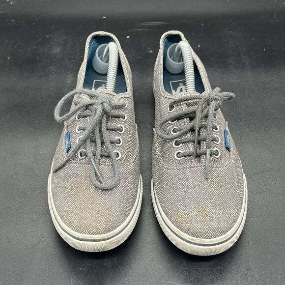 Vans womens casual sneaker size 6 gray shoe comfort - Picture 3 of 8